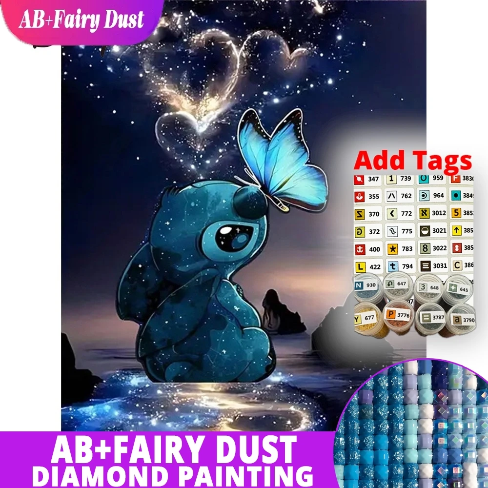 AB Fairy Dust Disney Diamond Embroidery Stitch Mosaic Animal Cartoon Acrylic Craft Supplies DIY Painting Butterfly Handmade Hobb
AB Fairy Dust Disney Diamond Embroidery Stitch Mosaic Animal Cartoon Acrylic Craft Supplies DIY Painting Butterfly Handmade Hobb