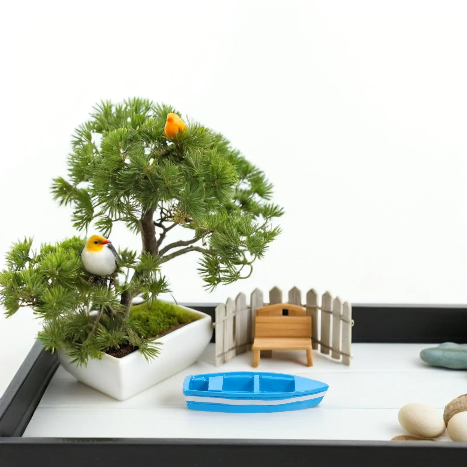 3 Sets Micro Landscape Boat Resin Craft Simulation Decorative Ornament for Desk Garden Bonsai Decor Boat Model
3 Sets Micro Landscape Boat Resin Craft Simulation Decorative Ornament for Desk Garden Bonsai Decor Boat Model