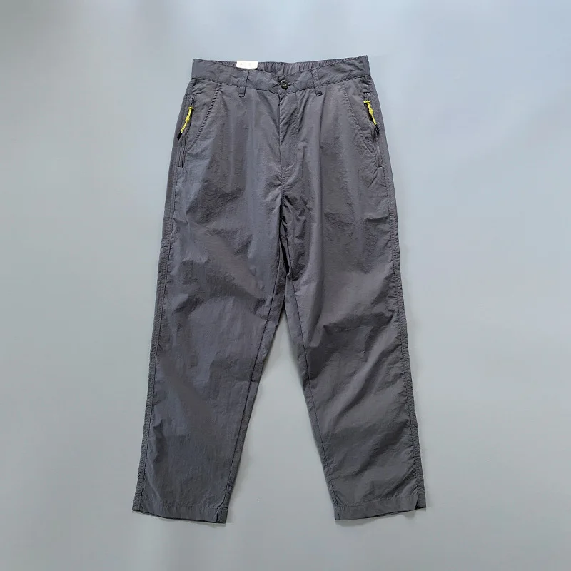 Sheer as Gossamer 100% Nylon Summer Lightweight Quick-Dry Men's Casual Pants Outdoor Workwear Cargo Pants Straight Leg Teachwear
Sheer as Gossamer 100% Nylon Summer Lightweight Quick-Dry Men's Casual Pants Outdoor Workwear Cargo Pants Straight Leg Teachwear