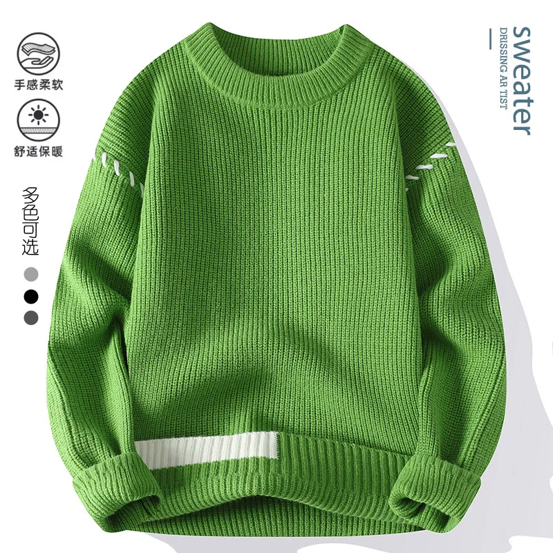2024 Autumn new style Solid color fashion Men's wool pullovers Men Sweater mens Thicken Warm Men Knitted Sweater full size M-4XL
2024 Autumn new style Solid color fashion Men's wool pullovers Men Sweater mens Thicken Warm Men Knitted Sweater full size M-4XL
