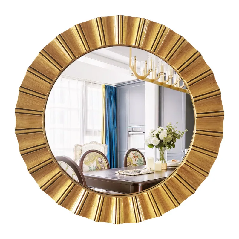 European style, classical, mirror, perfect circle, decorative mirror, bathroom, hanging mirror, waterproof, moistu
European style, classical, mirror, perfect circle, decorative mirror, bathroom, hanging mirror, waterproof, moistu