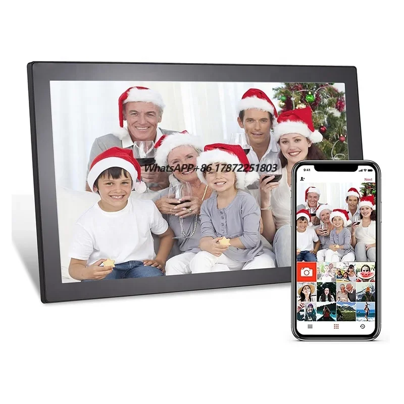 21.5-Inch WiFi Digital Photo Frame Large Digital Picture Frame IPS Touch Screen 32GB Auto Rotation Share Photos via Frameo APP 
21.5-Inch WiFi Digital Photo Frame Large Digital Picture Frame IPS Touch Screen 32GB Auto Rotation Share Photos via Frameo APP