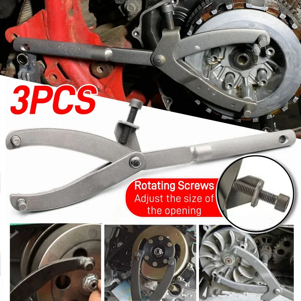 Adjustable Y-Type Flywheel Wrench Universal Variator Clutch Remove Installation Holder Repair Tool for Motorcycle Scooter Moped
Adjustable Y-Type Flywheel Wrench Universal Variator Clutch Remove Installation Holder Repair Tool for Motorcycle Scooter Moped