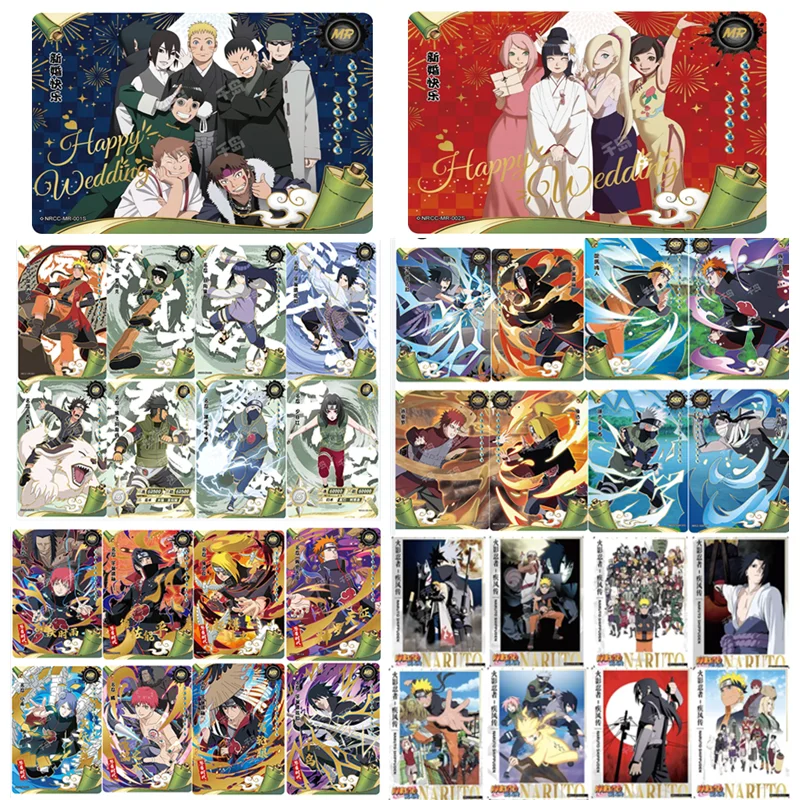 

KAYOU Genuine Naruto New R SR SSR UR SP MR Cards Ninja Age Special Pack Anime Itachi Sasuke Kakashi Complete Set Collection Card