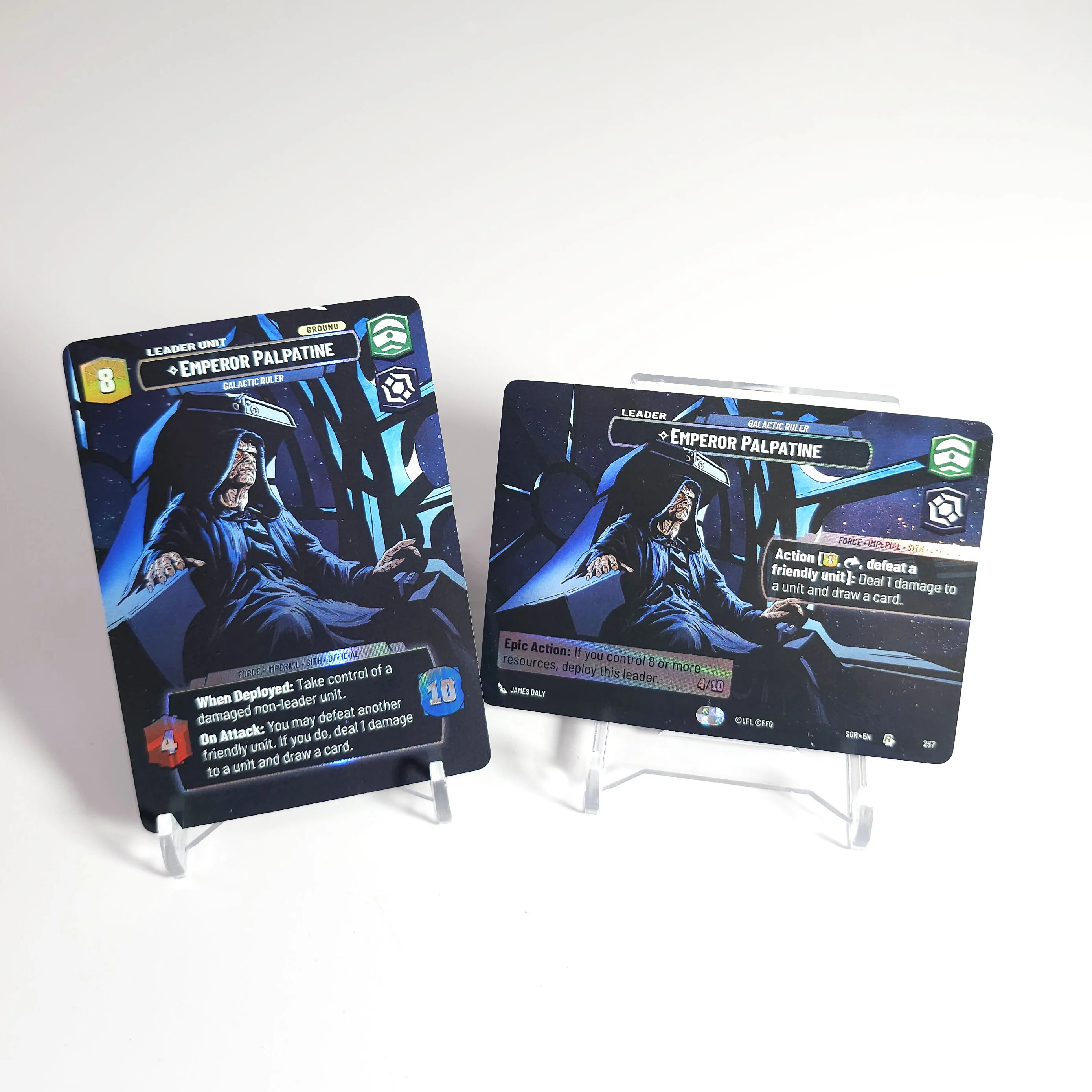 SWUDB фольгированная прокси-карта SOR Emperor palpatine Grand Admiral Thrawn коллекция коллекционных карточек игрушки подарок
SWUDB фольгированная прокси-карта SOR Emperor palpatine Grand Admiral Thrawn коллекция коллекционных карточек игрушки подарок
