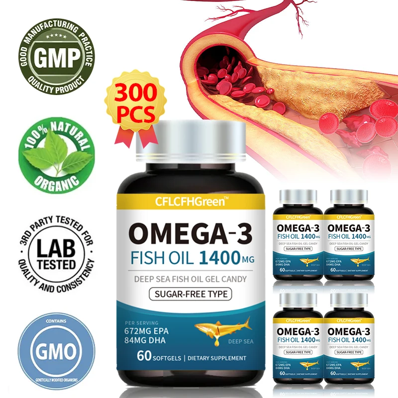 Blood Lipids Cleanse Fish Oil Omega3 Dha Epa High Quality Capsules For Heart Skin Joint Eye Health Blood Vessels Cleansers
Blood Lipids Cleanse Fish Oil Omega3 Dha Epa High Quality Capsules For Heart Skin Joint Eye Health Blood Vessels Cleansers