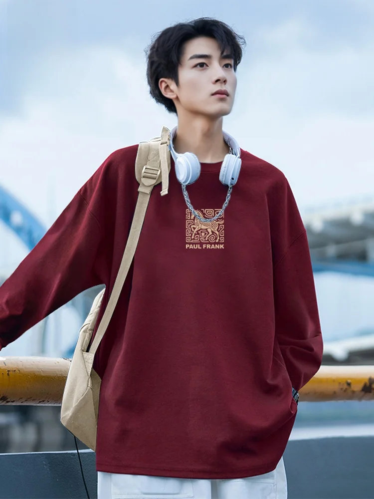 Парные футболки Весна 2026: Мужские и женские свободные дышащие хлопковые футболки с принтом (длинный рукав)
Парные футболки Весна 2026: Мужские и женские свободные дышащие хлопковые футболки с принтом (длинный рукав)