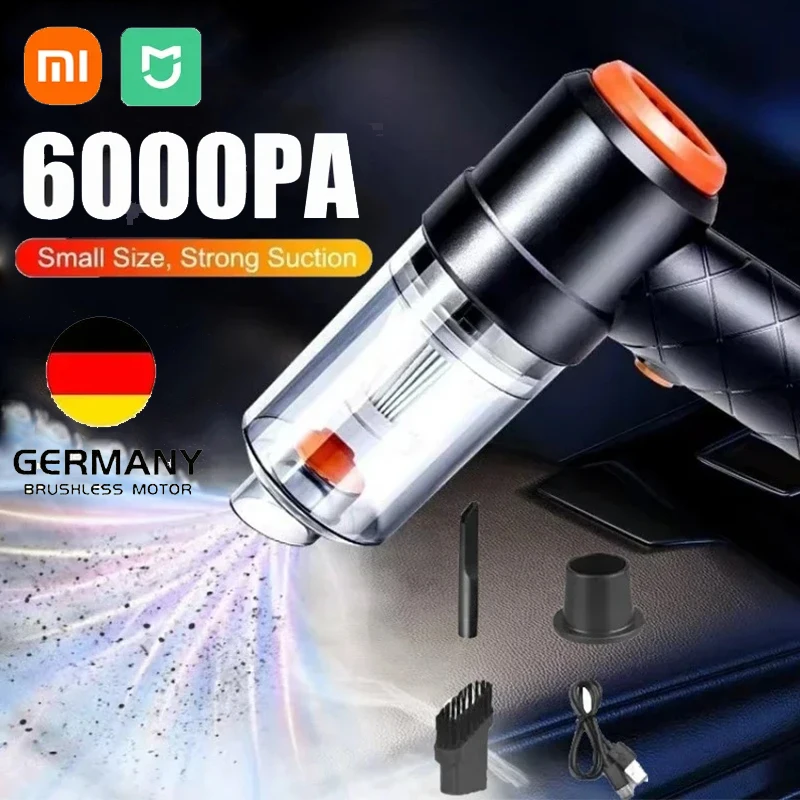Беспроводной автомобильный пылесос Xiaomi 6000 ПА 120 Вт беспроводной ручной автомобильный портативный мощный пылесос для дома офиса автомобиля
Беспроводной автомобильный пылесос Xiaomi 6000 ПА 120 Вт беспроводной ручной автомобильный портативный мощный пылесос для дома офиса автомобиля