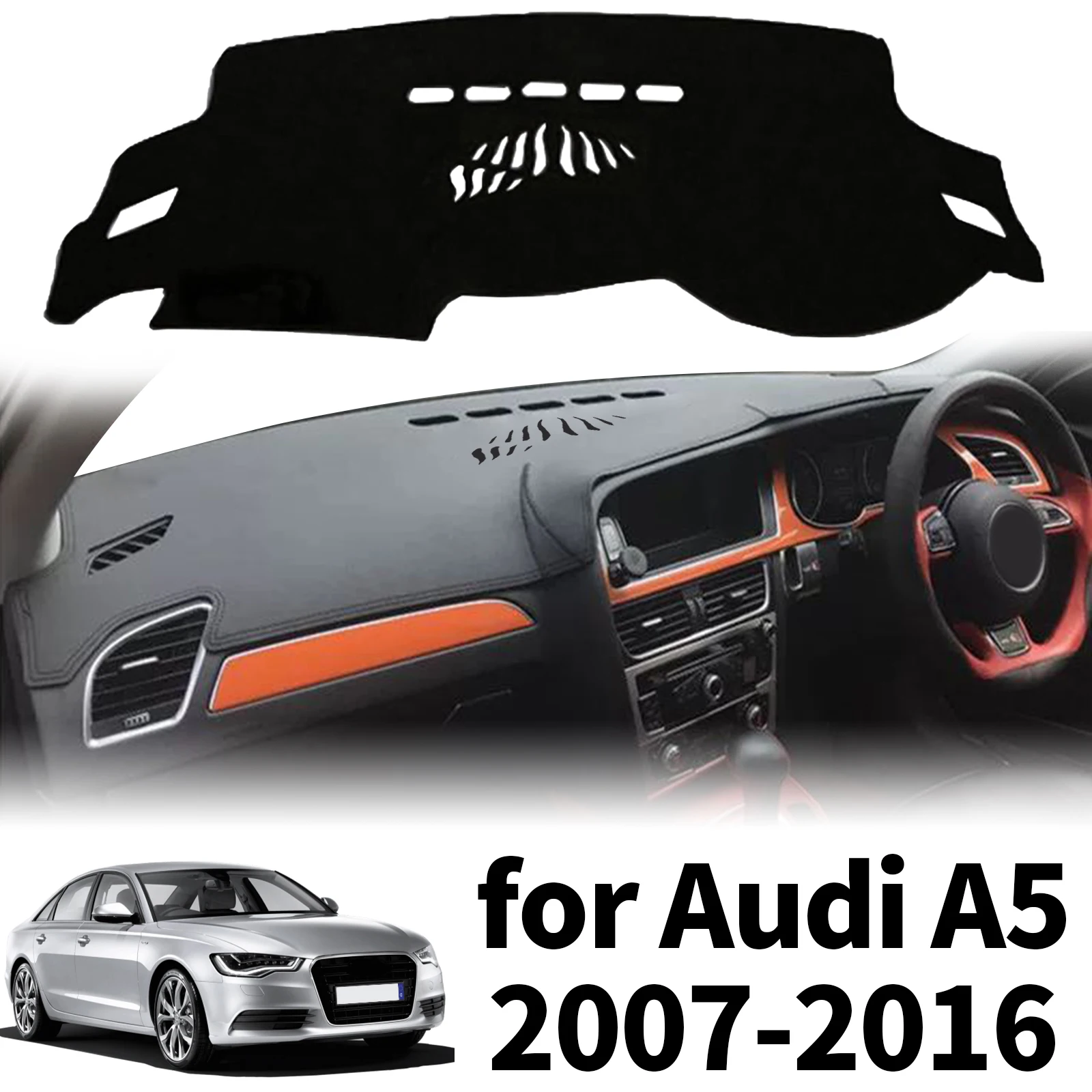 fit for Audi A5 2016-2009 Car Dashmat Dashboard Cover Pad Protective Carpet Leather Accessories DashMat Sunshade
fit for Audi A5 2016-2009 Car Dashmat Dashboard Cover Pad Protective Carpet Leather Accessories DashMat Sunshade
