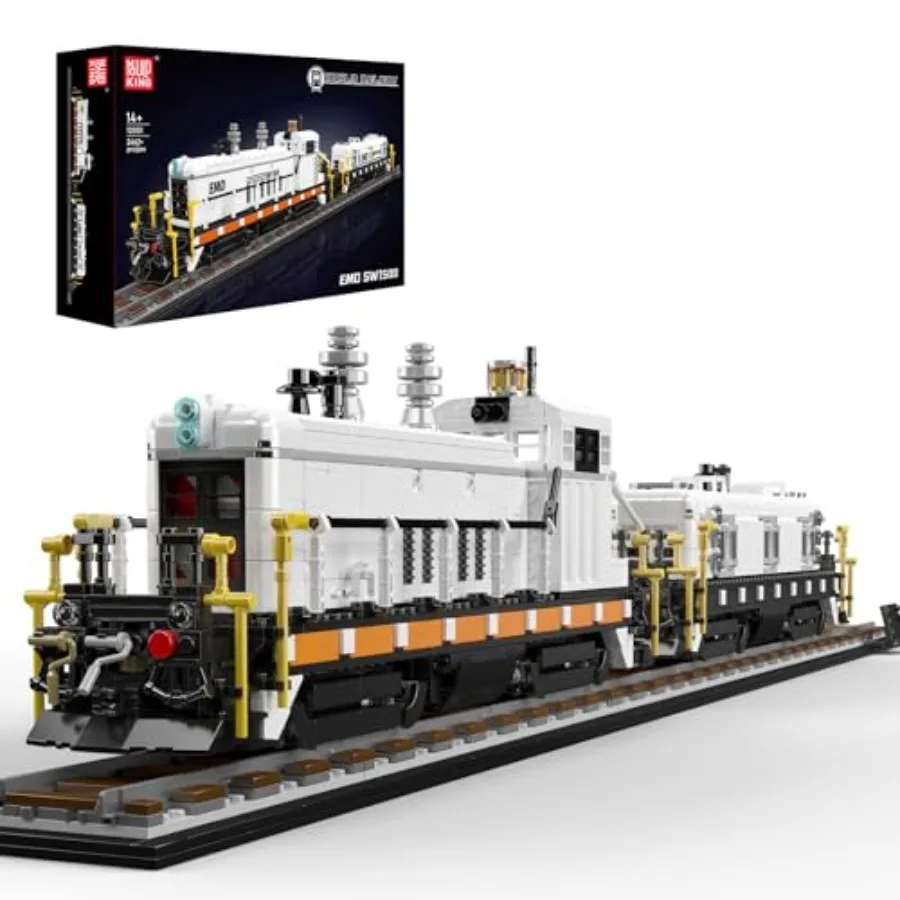 Railway display application, ABS plastic material, gray and red color, 2462 pcs static train building set with rails for collec
Railway display application, ABS plastic material, gray and red color, 2462 pcs static train building set with rails for collec