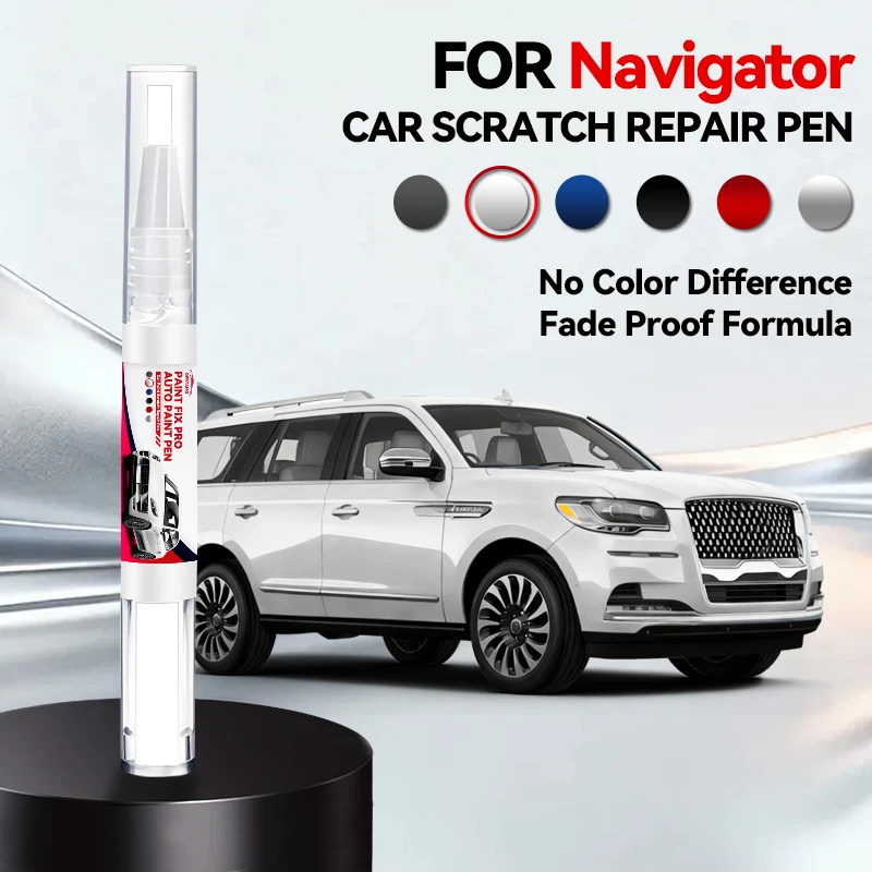Карандаш для подкраски автомобиля Lincoln Navigator, ручка для ремонта царапин, аксессуары для самостоятельного ремонта, черный, белый, синий, красный, серый
Карандаш для подкраски автомобиля Lincoln Navigator, ручка для ремонта царапин, аксессуары для самостоятельного ремонта, черный, белый, синий, красный, серый