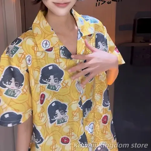 Identity Ⅴ Prospector Gorgeous Prospector Norton Campbell Anime Cosplay Women's Short Sleeved Pajamas Shorts Home Suit Set
Identity Ⅴ Prospector Gorgeous Prospector Norton Campbell Anime Cosplay Women's Short Sleeved Pajamas Shorts Home Suit Set