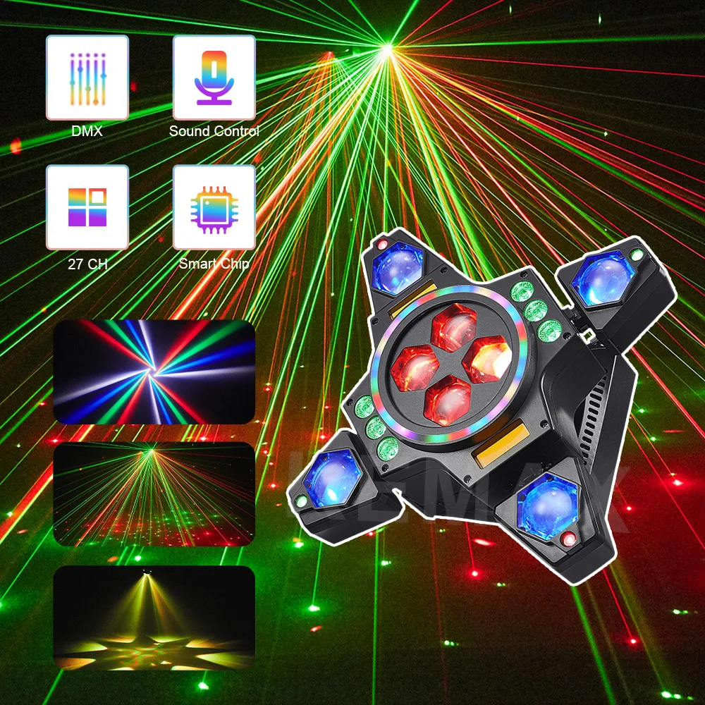 100W Moving Head DJ Light 4-Arm Lyre Beam With Remote DMX512 Control Strobe Disco Party Lights RGBW Nightclub Stage Effect Light
100W Moving Head DJ Light 4-Arm Lyre Beam With Remote DMX512 Control Strobe Disco Party Lights RGBW Nightclub Stage Effect Light