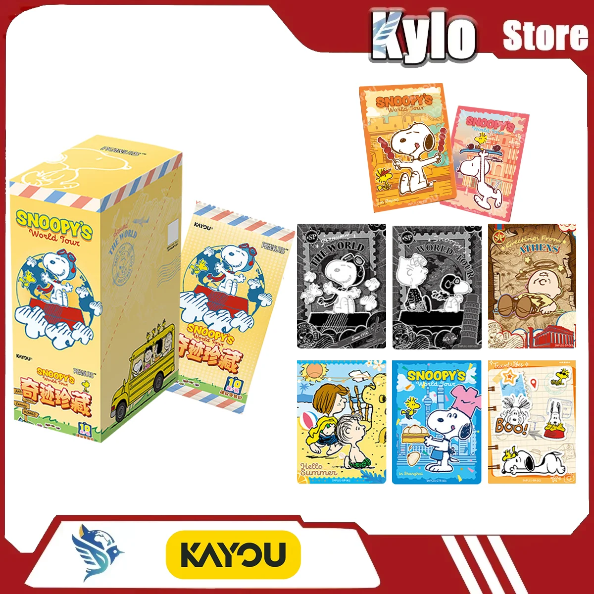 KAYOU Snoopy Card Miracle Treasures World Travel Card Anime Cartoon Characters You Can Give The Gifts As Presents To Children
KAYOU Snoopy Card Miracle Treasures World Travel Card Anime Cartoon Characters You Can Give The Gifts As Presents To Children