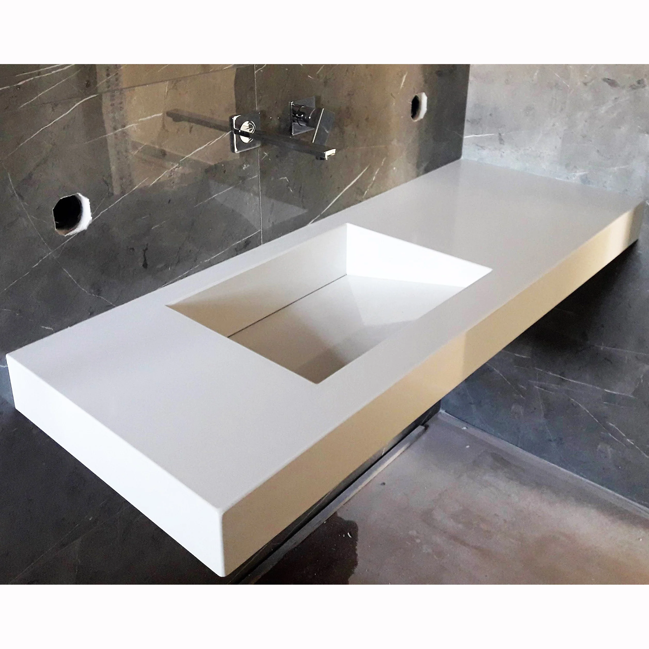 Hot White Quartz Stone Bathroom Vanity Sink Artificial Stone Washbasin Floating Quartz Countertop Bathroom Vanity With Sink
Hot White Quartz Stone Bathroom Vanity Sink Artificial Stone Washbasin Floating Quartz Countertop Bathroom Vanity With Sink