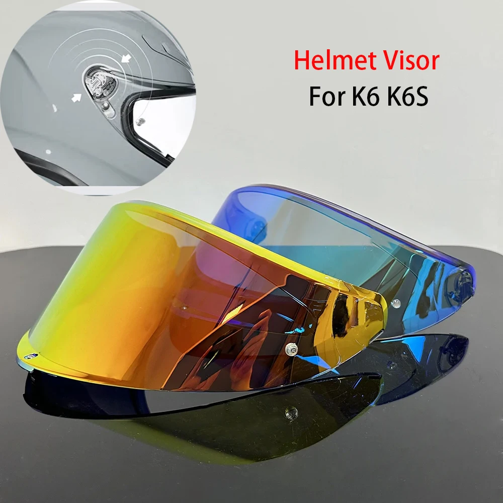 For AGV K6S Motorcycle Helmet Visors Replacement Lens Accessories Capacete Windshield
For AGV K6S Motorcycle Helmet Visors Replacement Lens Accessories Capacete Windshield