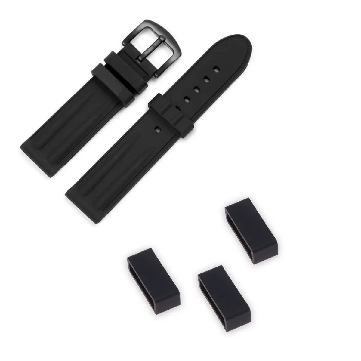 8 Pcs Black Silicone Watch Band Loops 20mm 22mm Durable Strap Rings for Watches Repair Accessories Bands Holder
8 Pcs Black Silicone Watch Band Loops 20mm 22mm Durable Strap Rings for Watches Repair Accessories Bands Holder