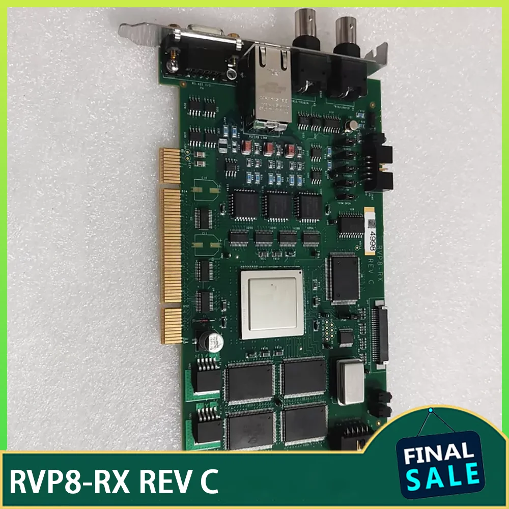 The Industrial acquisition card RVP8-RX REV C
The Industrial acquisition card RVP8-RX REV C