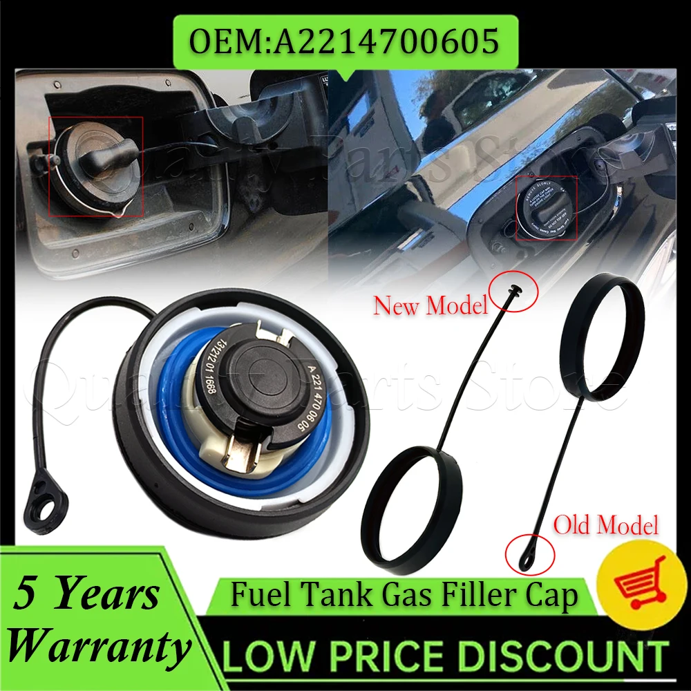 A2214700605 2214700605 For Mercedes Benz C E A S Class W203 W204 W210 W124 AMG 1Pc Fuel Tank Gas Filler Cap & Fuel Tank Cap Rope
A2214700605 2214700605 For Mercedes Benz C E A S Class W203 W204 W210 W124 AMG 1Pc Fuel Tank Gas Filler Cap & Fuel Tank Cap Rope