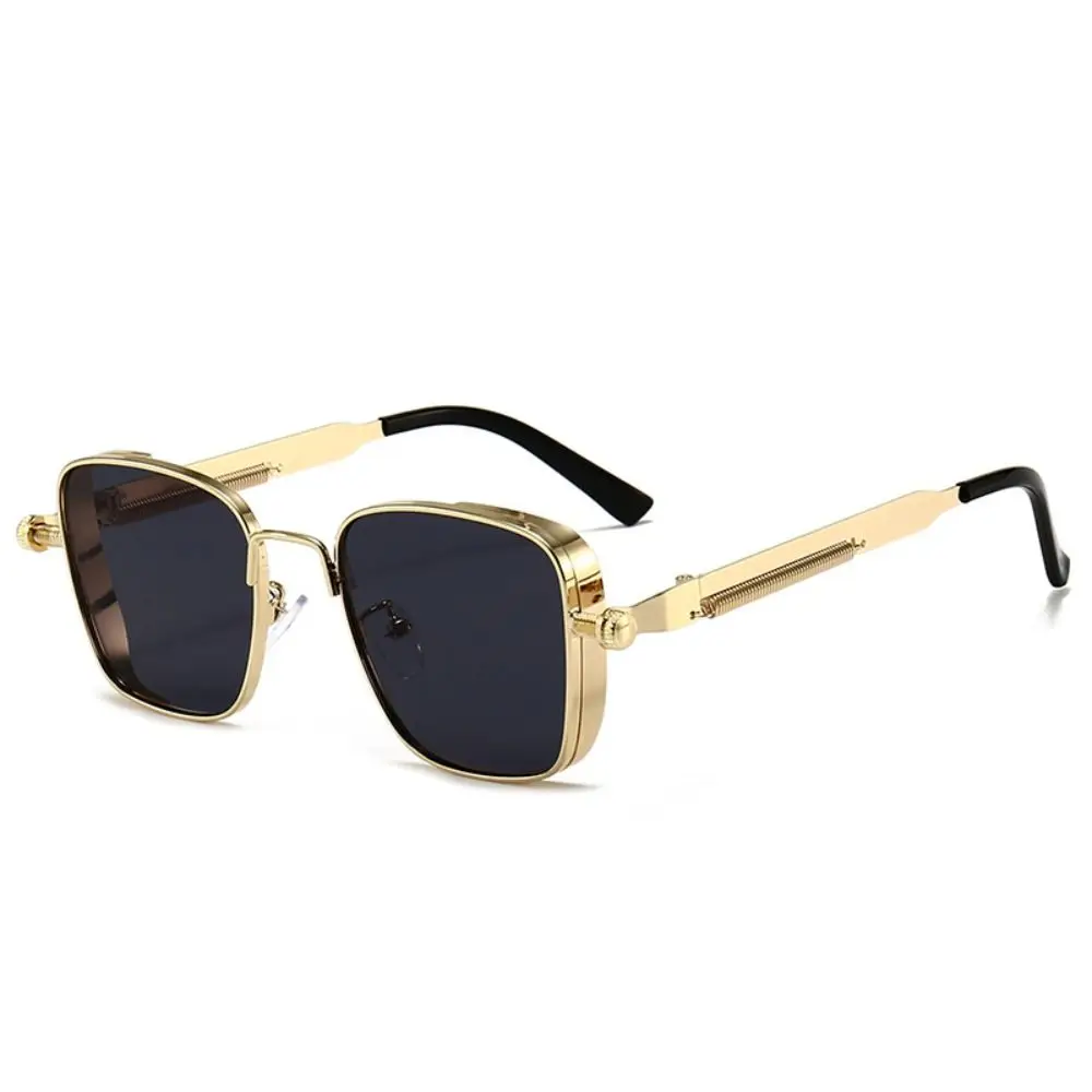 Punk Metal Frame Sunglasses Anti-UV 400 Eye Protection Eyewear Street Photos Decoration Travel Accessories Retro Sunglasses
Punk Metal Frame Sunglasses Anti-UV 400 Eye Protection Eyewear Street Photos Decoration Travel Accessories Retro Sunglasses