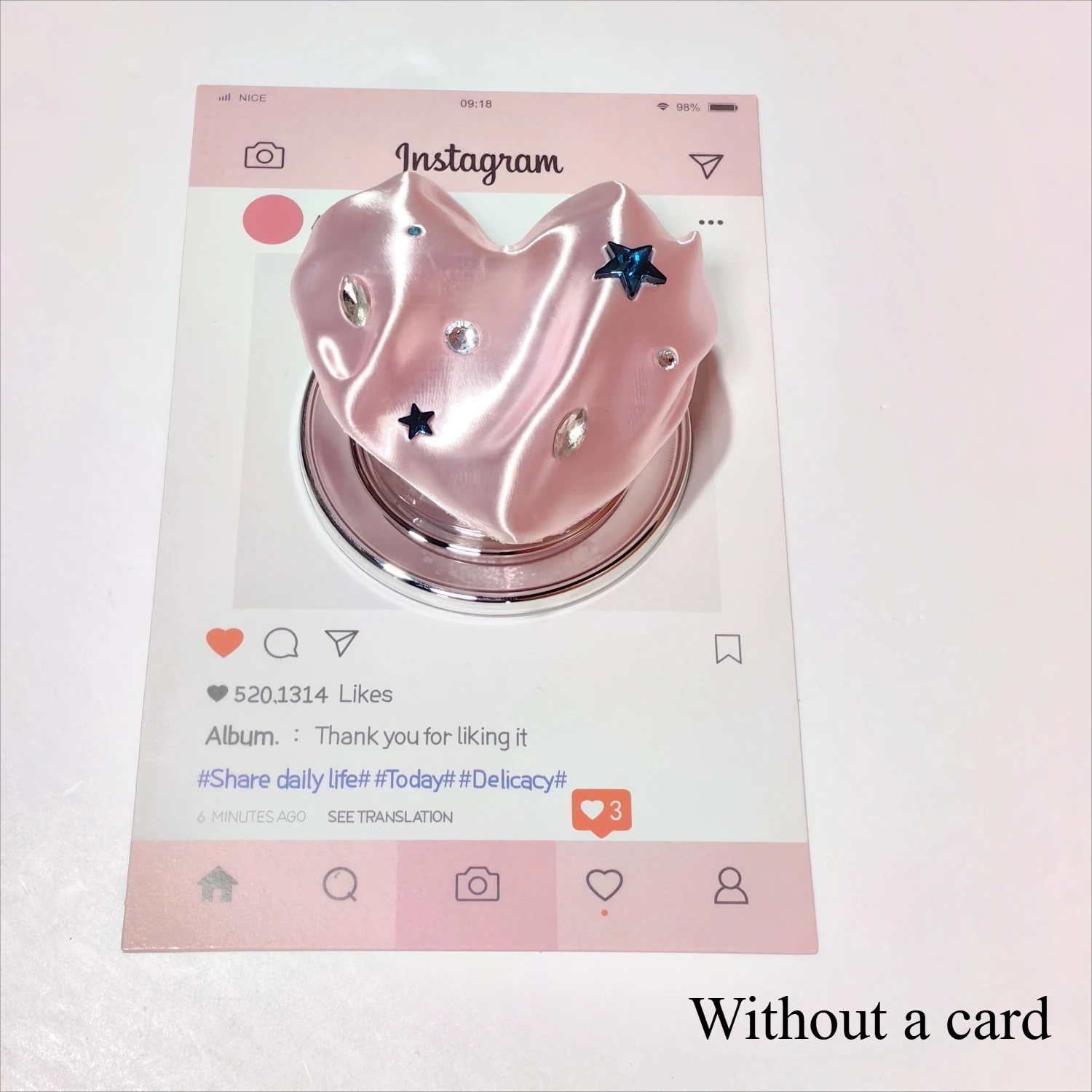 3D Heart Shaped Glitter Star Brick For iPhone 17 Samsung Magnetic Phone Holder Korean Stand For MagSafe Accessories
3D Heart Shaped Glitter Star Brick For iPhone 17 Samsung Magnetic Phone Holder Korean Stand For MagSafe Accessories