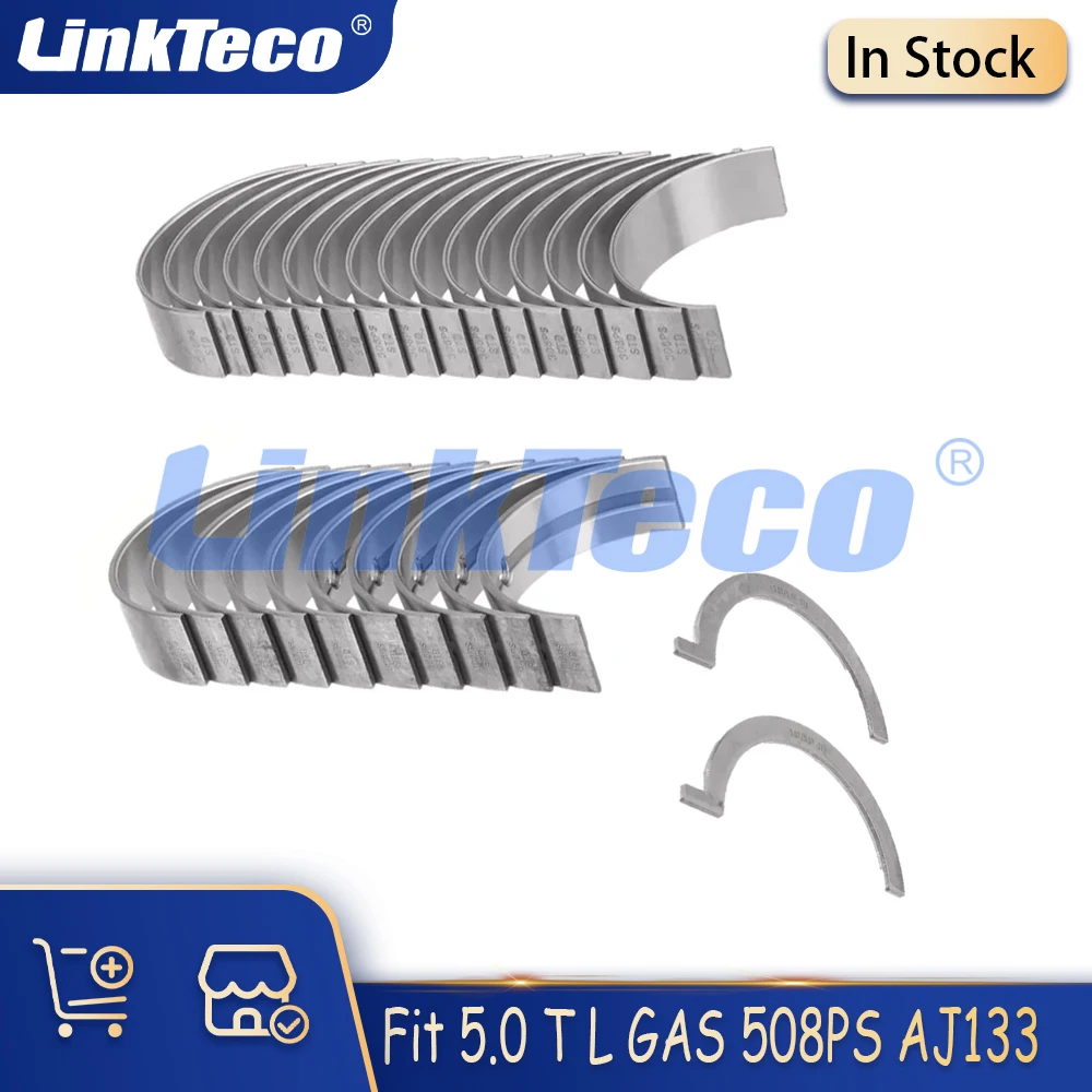 Engine part thrust plate crankshaft main & connecting rod bearing Fit 5.0 T L GAS 508PS AJ133 For JAGUAR LAND ROVER 09-18 5.0L
Engine part thrust plate crankshaft main & connecting rod bearing Fit 5.0 T L GAS 508PS AJ133 For JAGUAR LAND ROVER 09-18 5.0L
