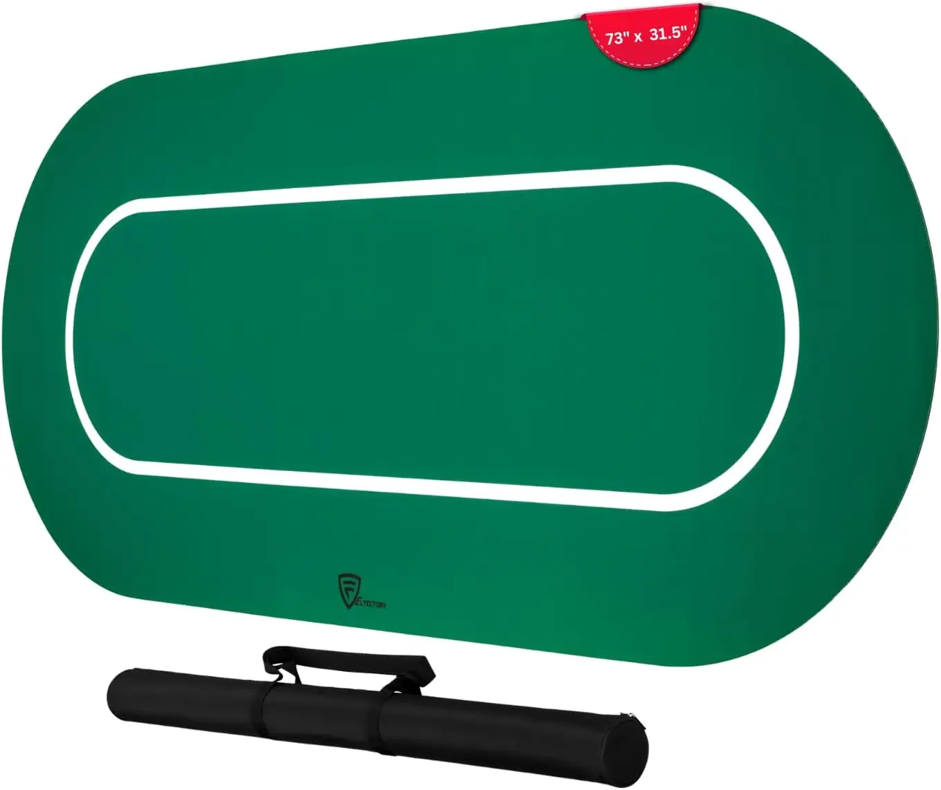 73x31.5" Non-Slip Poker Mat for Texas Hold'em & Card Games - Durable Neoprene Table Topper
73x31.5" Non-Slip Poker Mat for Texas Hold'em & Card Games - Durable Neoprene Table Topper