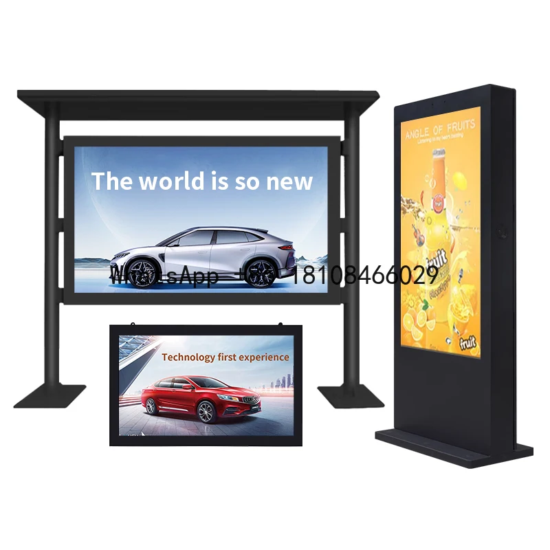 Waterproof IP65 Outdoor Advertising Equipment 43 49 55 Inch Floor Stand Digital Signage for Bus Stations and WiFi Totems
Waterproof IP65 Outdoor Advertising Equipment 43 49 55 Inch Floor Stand Digital Signage for Bus Stations and WiFi Totems