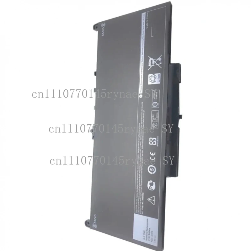 New J60J5 Laptop Battery For Dell Latitude E7270 E7470 R1V85 MC34Y 242WD 7.6V 55Wh
New J60J5 Laptop Battery For Dell Latitude E7270 E7470 R1V85 MC34Y 242WD 7.6V 55Wh