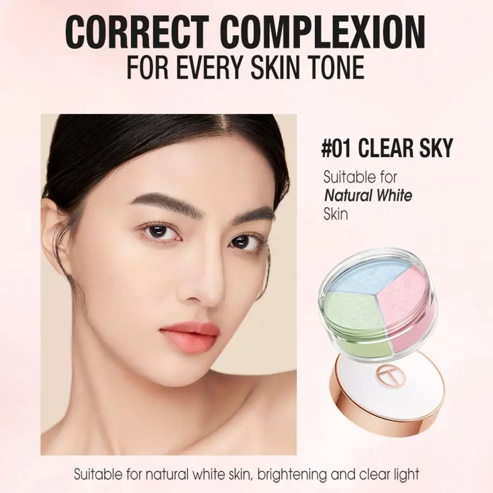 3 Colors Loose Powder Setting Powder for Skin Types Long-lasting Oil-control Loose Powder for Women Lightweight Makeup
3 Colors Loose Powder Setting Powder for Skin Types Long-lasting Oil-control Loose Powder for Women Lightweight Makeup