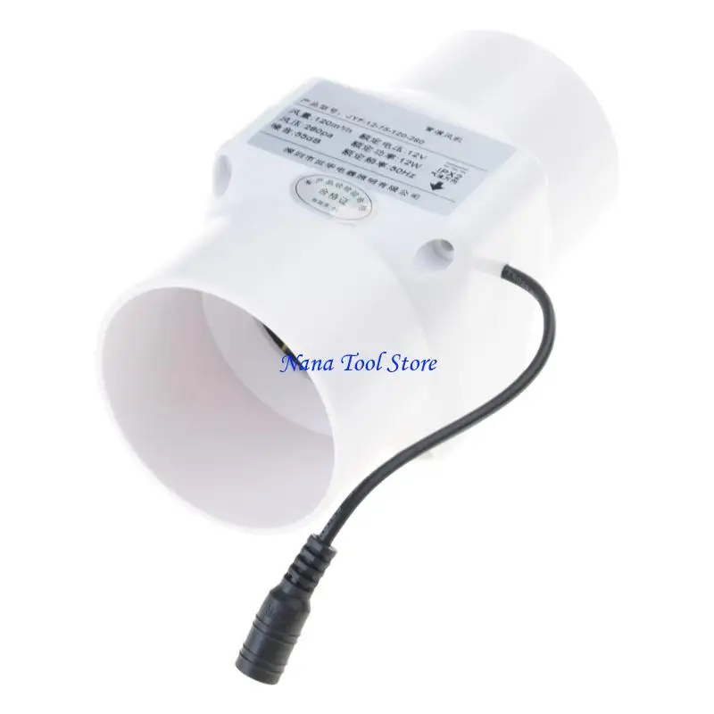 31GJ Energy Efficient 3 Inch Inline Duct Fan 12V Quiet Blower Exhaust Ventilation for Best Air Circulations in Tight Space
31GJ Energy Efficient 3 Inch Inline Duct Fan 12V Quiet Blower Exhaust Ventilation for Best Air Circulations in Tight Space