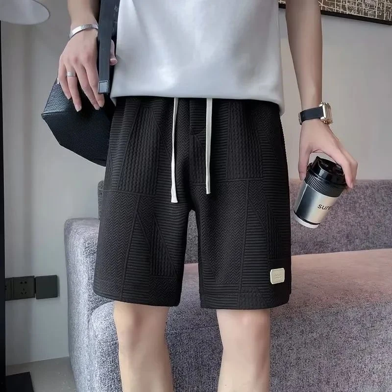 Korean Style Men's Slim Fit Shorts Summer Versatile Casual Straight Leg Trendy Edgy Pants for Hot Weather
Korean Style Men's Slim Fit Shorts Summer Versatile Casual Straight Leg Trendy Edgy Pants for Hot Weather