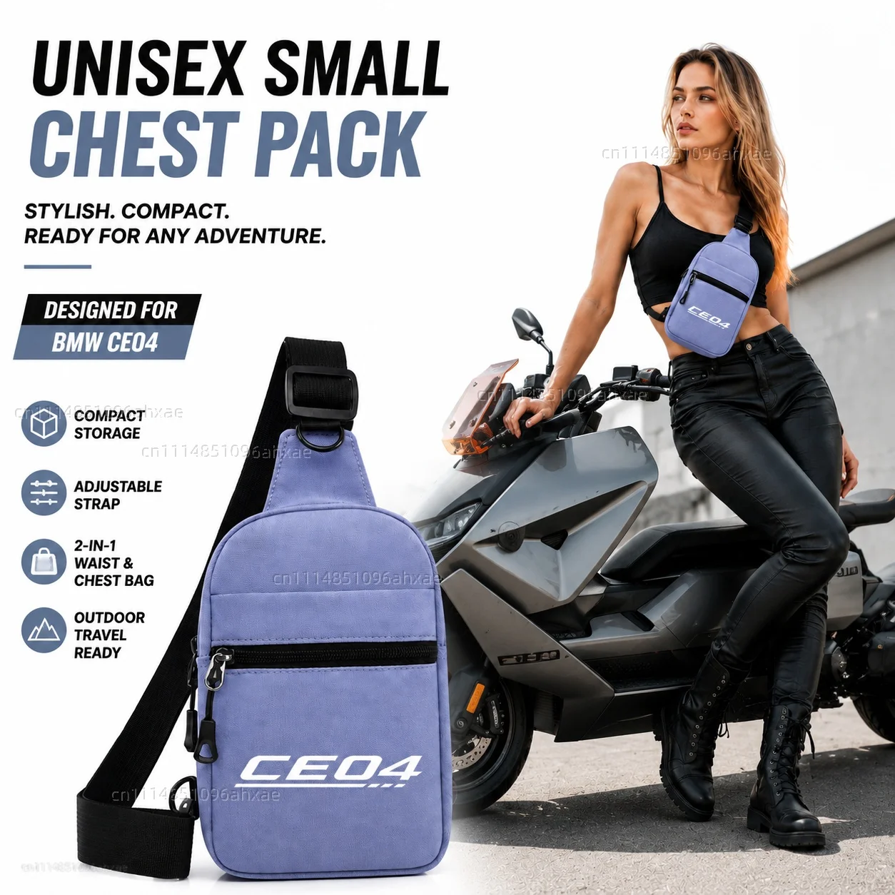 Motorcycle 2In1 Multi-functional Waist Bag Chest Bag Outdoor Travel Bag Waterproof Riding Phone Pouch For BMW CE04 2021-2026
Motorcycle 2In1 Multi-functional Waist Bag Chest Bag Outdoor Travel Bag Waterproof Riding Phone Pouch For BMW CE04 2021-2026