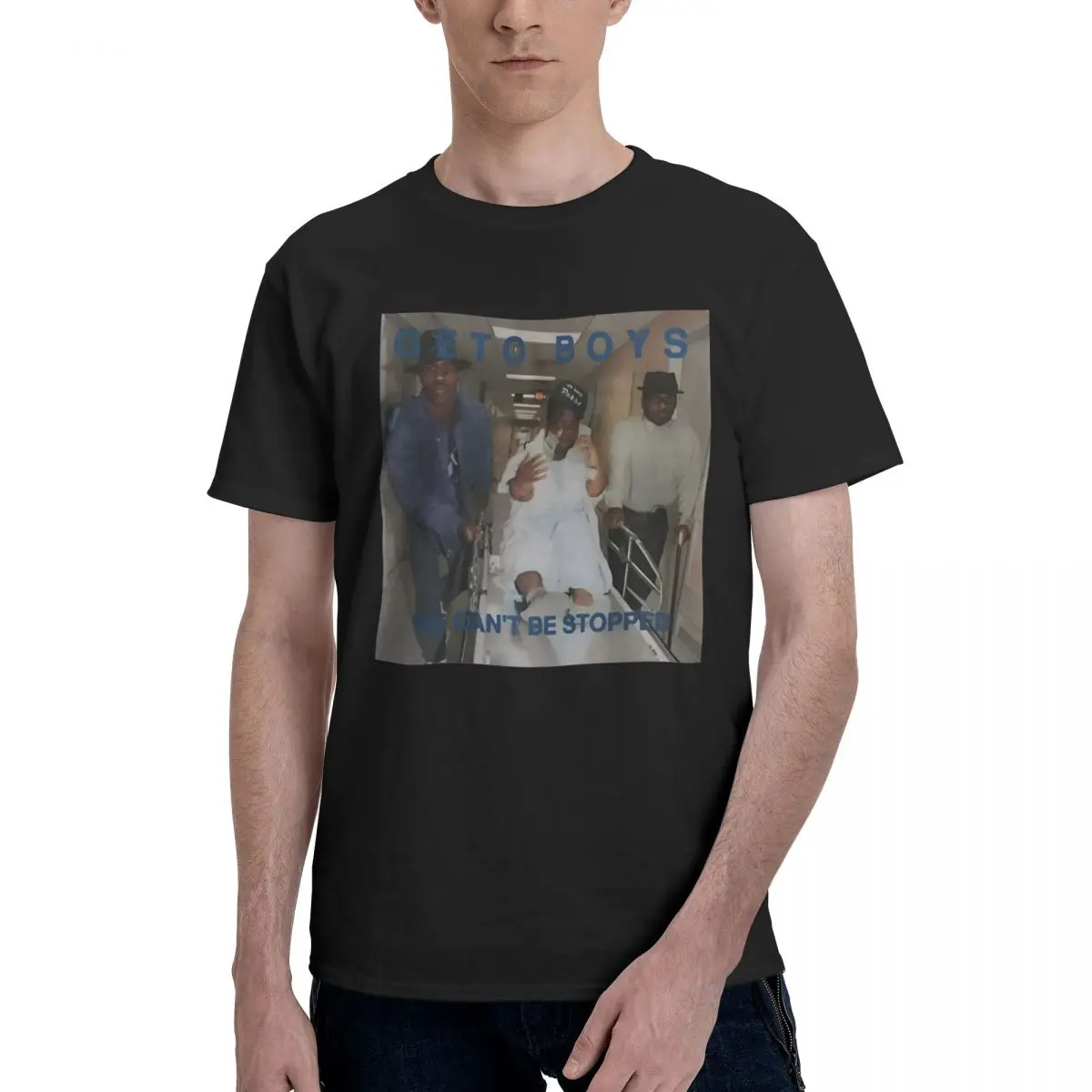 Geto Boys We Can't Be Stopped, повседневная дышащая удобная футболка из 100% хлопка, мужская дизайнерская одежда, мужская рубашка
Geto Boys We Can't Be Stopped, повседневная дышащая удобная футболка из 100% хлопка, мужская дизайнерская одежда, мужская рубашка