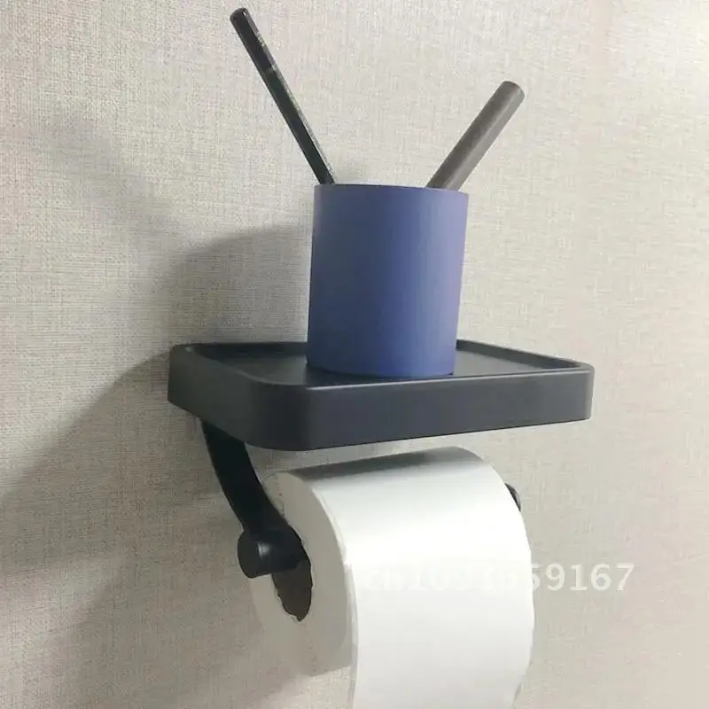 Nail Free WC Toilet Paper Holder Aluminum Wall Mounted Grey Holder Storage Toilet Shelf Roll Accessories Bathroom Paper Decor
Nail Free WC Toilet Paper Holder Aluminum Wall Mounted Grey Holder Storage Toilet Shelf Roll Accessories Bathroom Paper Decor