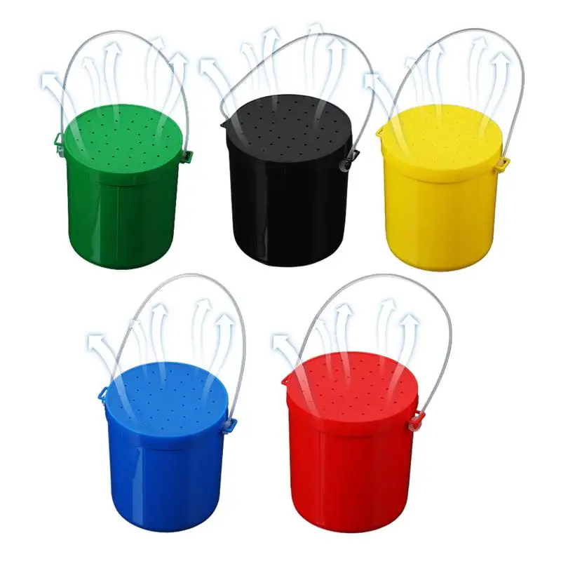Bait Buckets For Fishing Breathable Lures Container With Handle And Lid Live Bait Container Bait Storage Bait Box For Storing
Bait Buckets For Fishing Breathable Lures Container With Handle And Lid Live Bait Container Bait Storage Bait Box For Storing