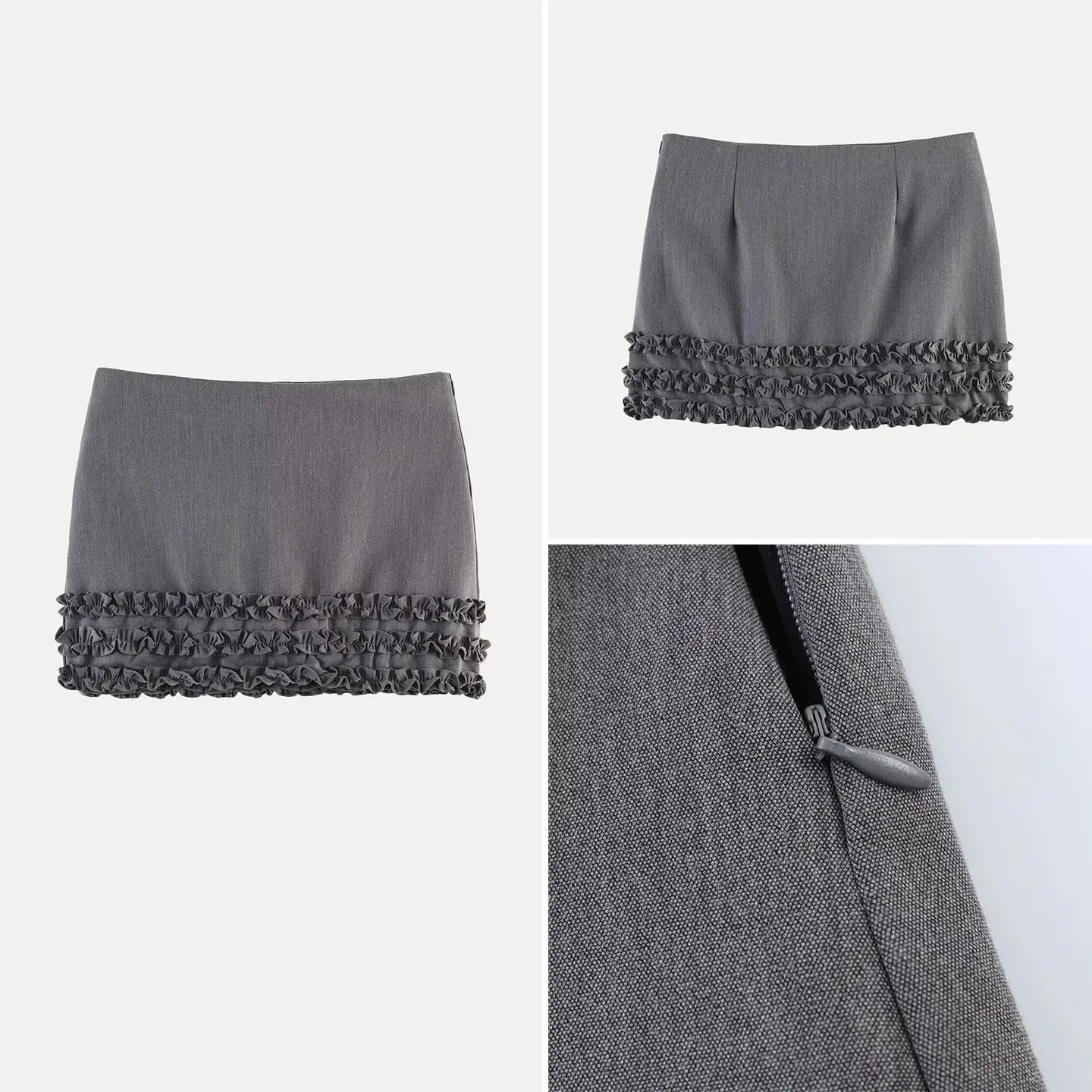 Women's Summer Fashion Ultra-Short Multi-Layer Ruffle Skirt Low Waist A-Line Standard Fit 2026 New Arrival Elegant Style
Women's Summer Fashion Ultra-Short Multi-Layer Ruffle Skirt Low Waist A-Line Standard Fit 2026 New Arrival Elegant Style