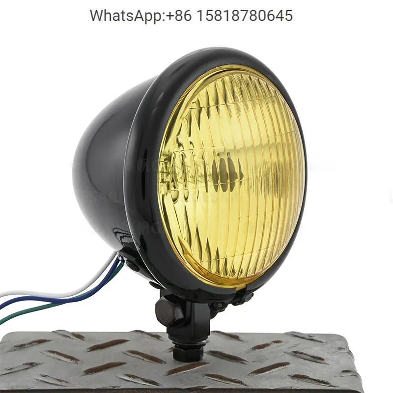 for Re-tro car modified headlight assembly 4.5 inch down lock simple universal for chopper motorcycle bobber headlight
for Re-tro car modified headlight assembly 4.5 inch down lock simple universal for chopper motorcycle bobber headlight
