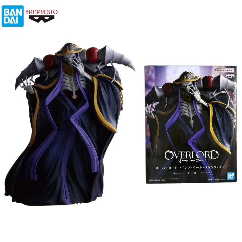 In Stock 100% Original Banpresto Overlord Ainz Ooal Gown PVC Collectible Anime Figure Statue For Fans Collection Decoration Gift
In Stock 100% Original Banpresto Overlord Ainz Ooal Gown PVC Collectible Anime Figure Statue For Fans Collection Decoration Gift