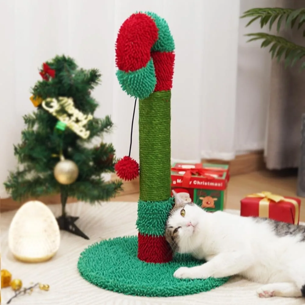 Christmas Series Cat Scratch Pillar, Cat Paw Grinding, Decompression Toy, Durable & Scratch Resistant
Christmas Series Cat Scratch Pillar, Cat Paw Grinding, Decompression Toy, Durable & Scratch Resistant