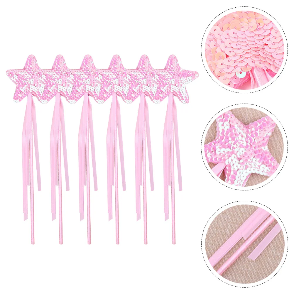 6pcs Sequin Fairy Sticks Princess Star Girls Kids Party Favors Halloween Cosplay Decorations Angel
6pcs Sequin Fairy Sticks Princess Star Girls Kids Party Favors Halloween Cosplay Decorations Angel