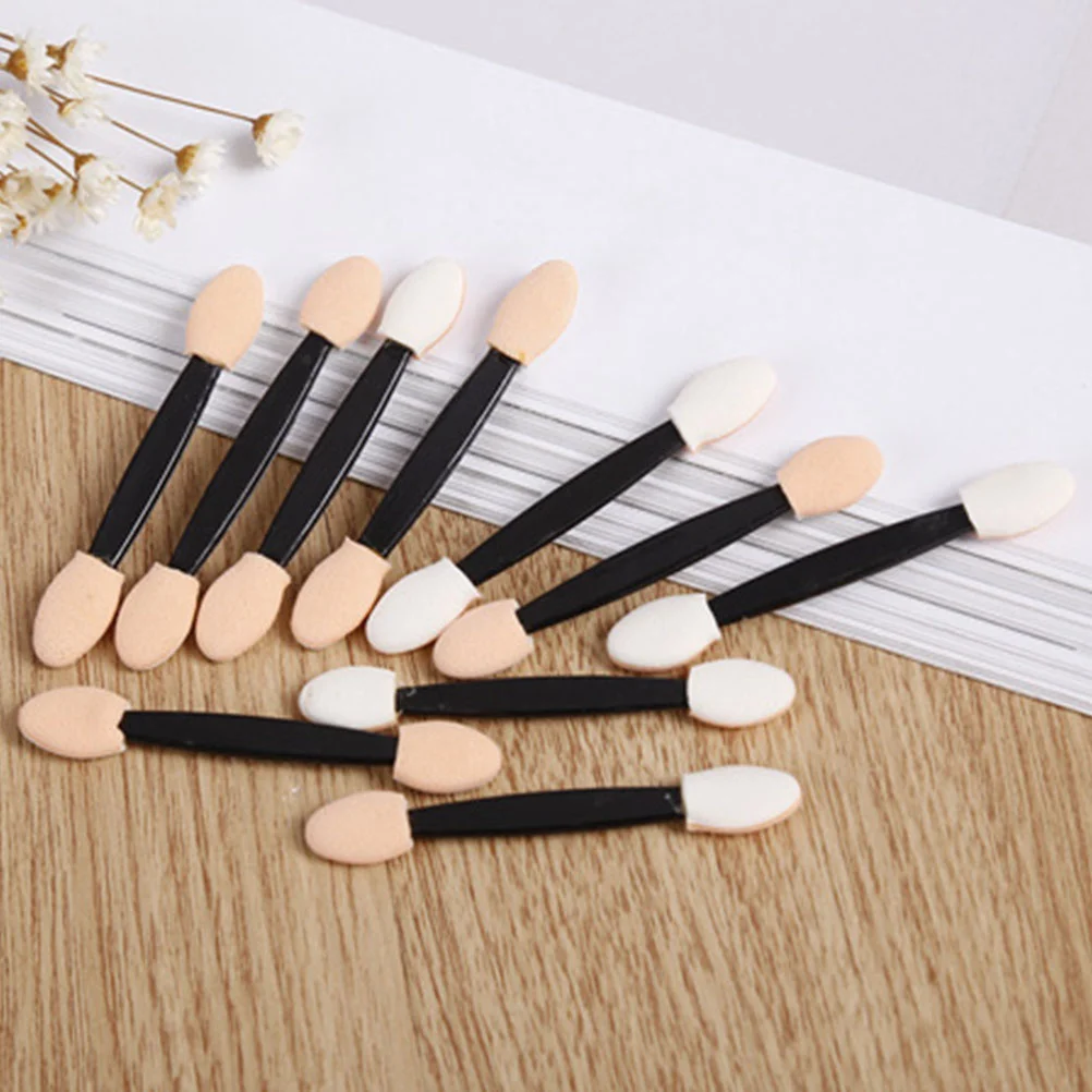 40Pcs Double-Head Eyeshadow Stick Makeup Applicators Portable Brushes for Eye Shadow Application Professional Makeup
40Pcs Double-Head Eyeshadow Stick Makeup Applicators Portable Brushes for Eye Shadow Application Professional Makeup