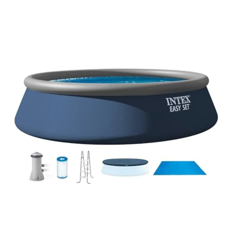 Inflatable Above-Ground Swimming Pool for backyard use,PVC material, blue-gray color,quick-setup in under 15 minutes,15ft x 42in
Inflatable Above-Ground Swimming Pool for backyard use,PVC material, blue-gray color,quick-setup in under 15 minutes,15ft x 42in