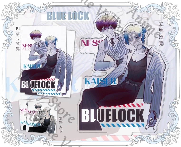 Anime BLUE LOCK Aleksis·Ness Michael Kaiser Cosplay Acrylic Figure Stand Postcard Cartoon Standing Sign Bookmark Xmas Gift
Anime BLUE LOCK Aleksis·Ness Michael Kaiser Cosplay Acrylic Figure Stand Postcard Cartoon Standing Sign Bookmark Xmas Gift