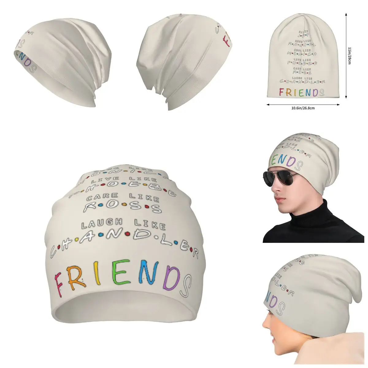 3D Color printing Knitted Hat For Men And Women, JOEY DOESN'T SHARE FOOD TV Show 2 Gift Unisex winter Warm Brimless Urinal Hat
3D Color printing Knitted Hat For Men And Women, JOEY DOESN'T SHARE FOOD TV Show 2 Gift Unisex winter Warm Brimless Urinal Hat