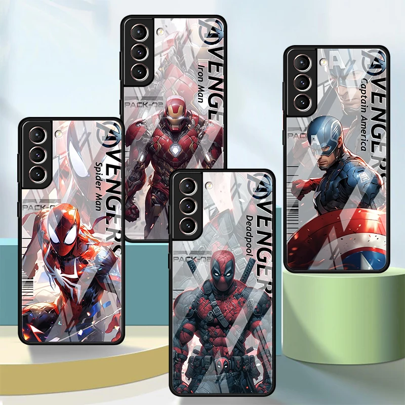 Marvel Iron Man Glass Case For Samsung Galaxy S23 S24 S22 Ultra S20 FE S21 S10 Lite S9 S8 Plus S10e Note 20 10 Funda Phone Cover
Marvel Iron Man Glass Case For Samsung Galaxy S23 S24 S22 Ultra S20 FE S21 S10 Lite S9 S8 Plus S10e Note 20 10 Funda Phone Cover