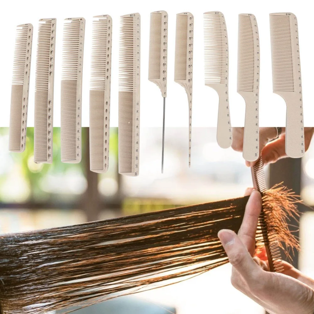 Heat Resistant Professional Hairdressing Comb Antistatic Flexible Hair Cutting Comb Professional Durable
Heat Resistant Professional Hairdressing Comb Antistatic Flexible Hair Cutting Comb Professional Durable