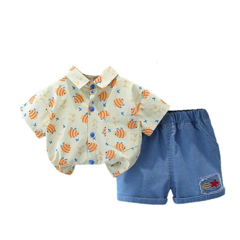 New Summer Baby Clothes Suit Children Boys Sports Cartoon Shirt Shorts 2Pcs/Sets Toddler Costume Infant Clothing Kids Tracksuits
New Summer Baby Clothes Suit Children Boys Sports Cartoon Shirt Shorts 2Pcs/Sets Toddler Costume Infant Clothing Kids Tracksuits
