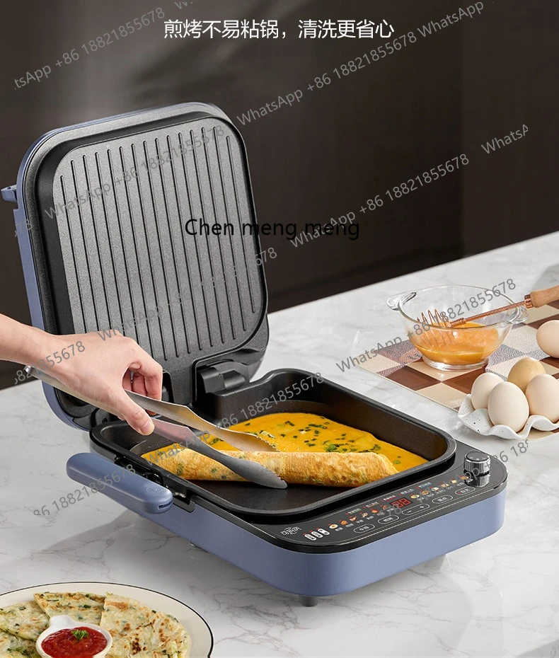 Electric cake pan Household double-sided removable and washable enlarged and deepened multi-functional pancake pan JT34RQ875
Electric cake pan Household double-sided removable and washable enlarged and deepened multi-functional pancake pan JT34RQ875