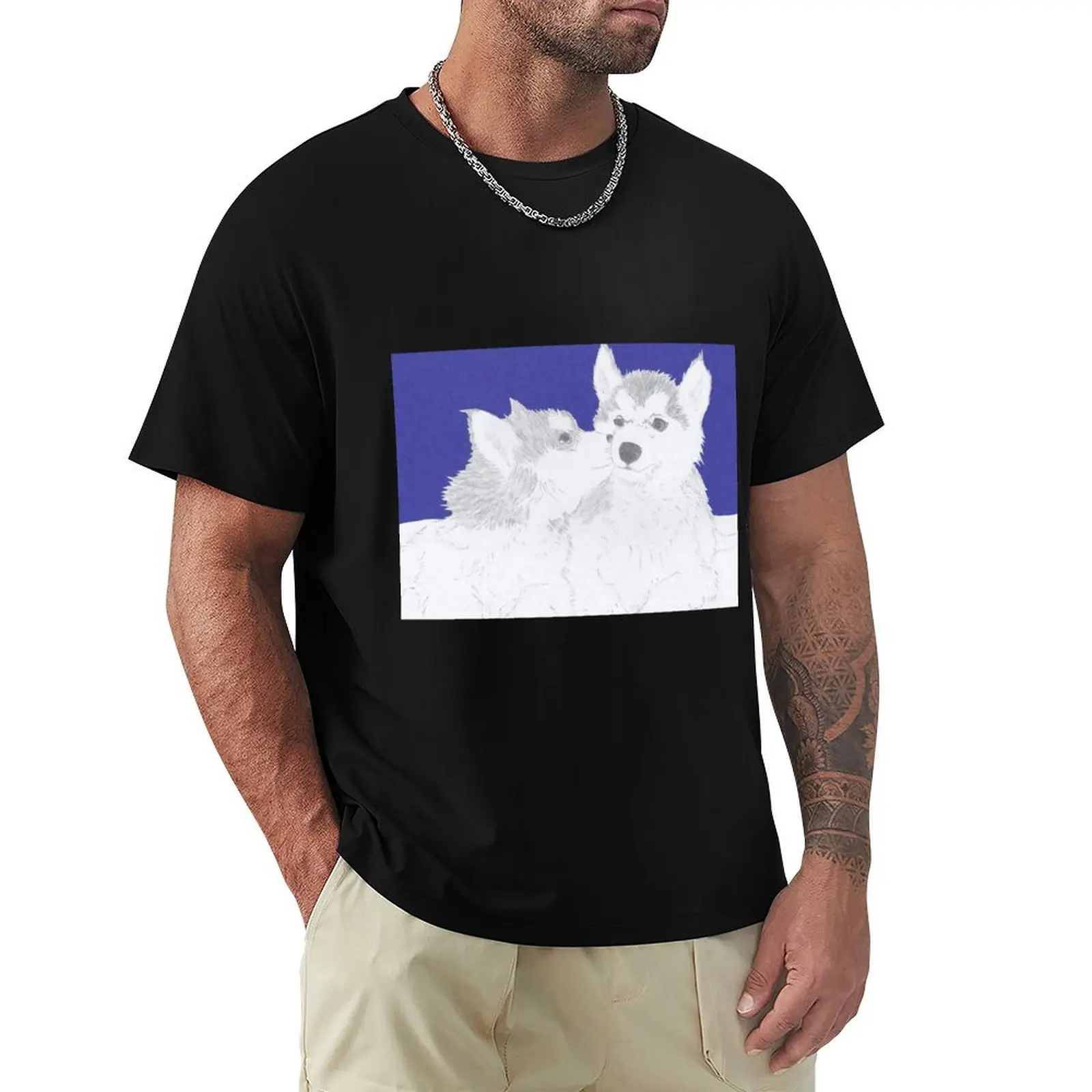 Siberian Husky Puppies In Love T-Shirt football t shirt baggy shirts shirts graphic tees Short sleeve tee men
Siberian Husky Puppies In Love T-Shirt football t shirt baggy shirts shirts graphic tees Short sleeve tee men